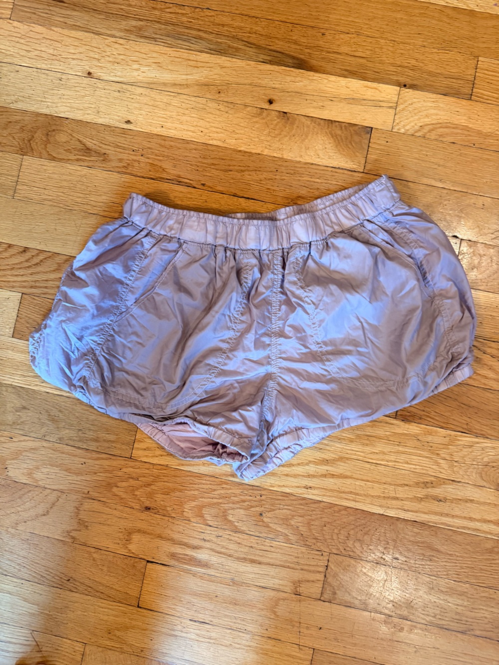 Free People Movement Lavender Athletic Shorts size Medium